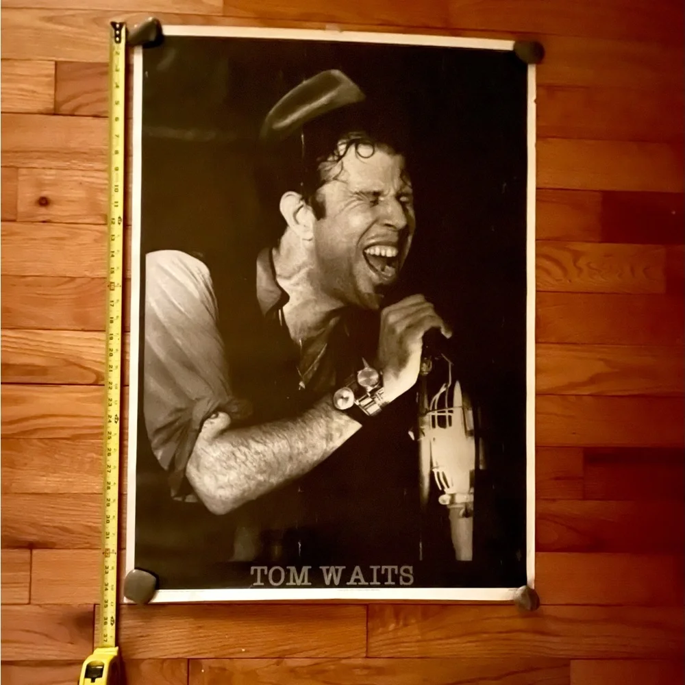 Set of (3) vintage posters: Janis, Tom Waits, The Beatles’